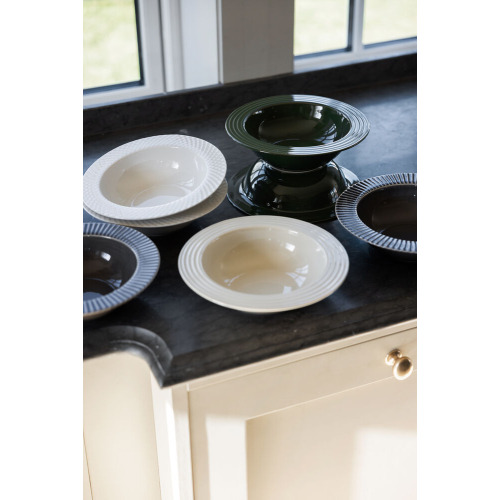 Talerz głęboki COFFEE & MORE, biały Biały 5018641- (1)