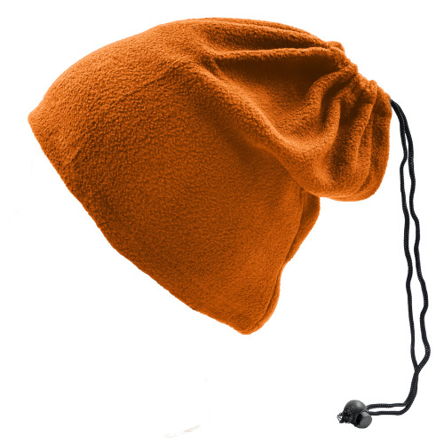 Osłona na twarz i szyję, czapka i komin 2 w 1 | Riti Pomarańczowy V7063-07 (2)
