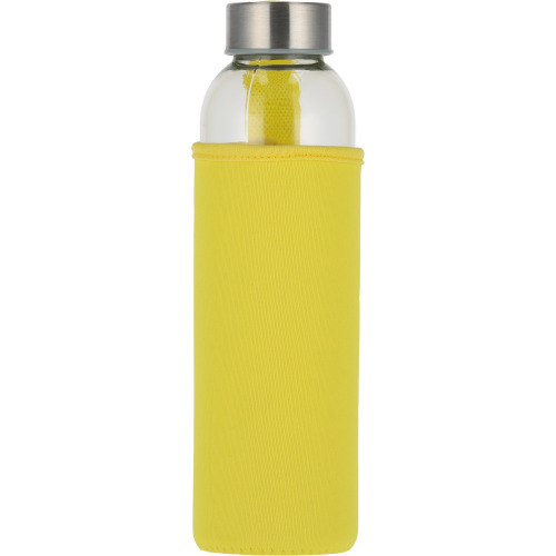Butelka szklana KLAGENFURT 500 ml żółty 084208 (1)
