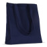 Torba z bawełny z recyklingu z dnem 140g/m² 38x10x42cm Ciemnoniebieski LT95242-N0010 (2) thumbnail