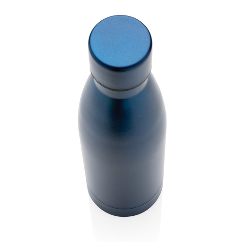 Butelka termiczna 500 ml, stal nierdzewna z recyklingu Niebieski P433.275 (2)