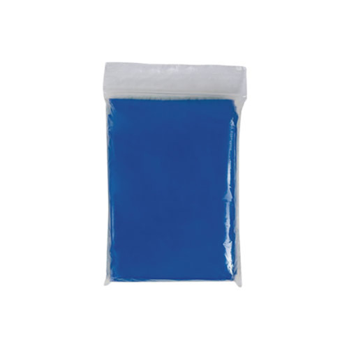 Poncho przeciwdeszczowe z kapturem / SOS Rain Royal blue IP30057664 