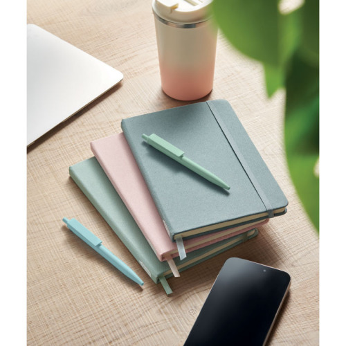 Notatnik A5, okładka 600D RPET Petrol MO9966-20 (5)