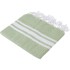 Bawełniany ręcznik hammam jasnozielony V8299-10 (1) thumbnail