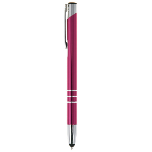 Długopis, touch pen różowy V1601-21 