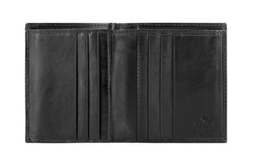 Męski portfel WITTCHEN ze skóry mały Czarny WITT26-1-422 (1)