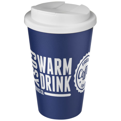 Americano® 350 ml tumbler with spill-proof lid Niebieski 21069523 (1)