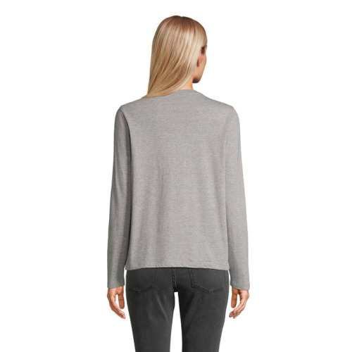 MONARCH WOMEN T-SHIRTS Szary Melanż S04443-GM-XL (1)
