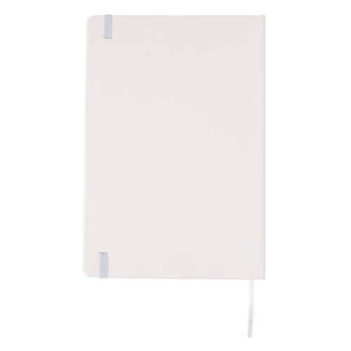 Notatnik A5 (kartki w linie) biały V2710-02 (4)