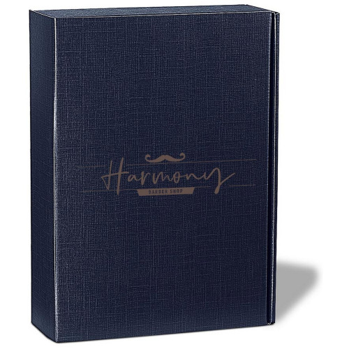 Ekskluzywny kartonik na wino, 3 el. | Rue Granatowy V6603-04 (3)