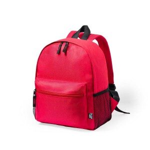 Plecak RPET, rozmiar dziecięcy czerwony