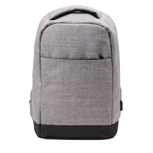 Plecak na laptopa 13", chroniący przed kieszonkowcami Szary V0610-19 