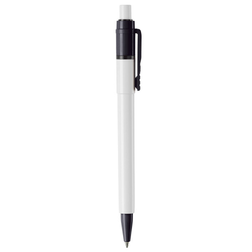 Długopis Baron Colour nieprzezroczysty Biały / czarny LT80900-N0102 (3)