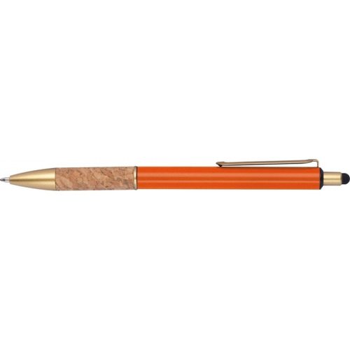 Długopis metalowy touch pen CAPRI Pomarańczowy 369010 (1)