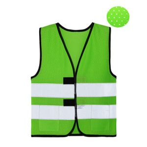 Kamizelka Ochronna Dziecięca Siatkowa Hi-Vis