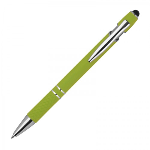 Długopis aluminiowy touch pen HERMANN Jasnozielony 1368929 (3)