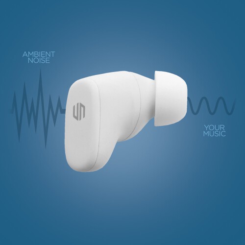 Bezprzewodowe słuchawki douszne Urban Vitamin Gilroy ANC biały P329.703 (6)