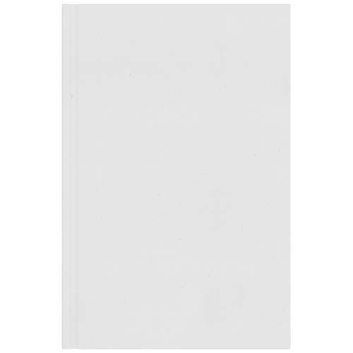 Notatnik Novella Brontë w formacie A5 z twardą okładką z papieru z recyklingu – 100 kartek Biały 21088701 (2)