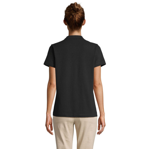 PULSE W OMEN POLO Czarny / Czarny Opal S04501-BK-XXL (1)