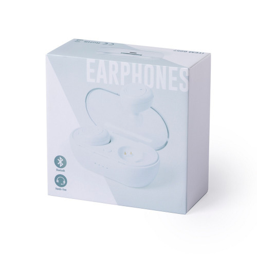 Bezprzewodowe słuchawki douszne Biały V8386-02 (4)