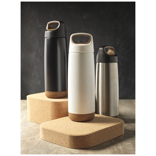 Próżniowo izolowany miedziany bidon Valhalla o pojemności 600ml Biały 10056502 (7)