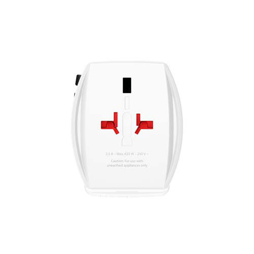SKROSS® MUV AC65PD – uniwersalna przejściówka z kablem USB-C  Biały 12462001 (5)