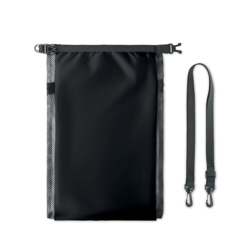 Wodoodporna torba 6L z paskiem czarny MO6370-03 (1)