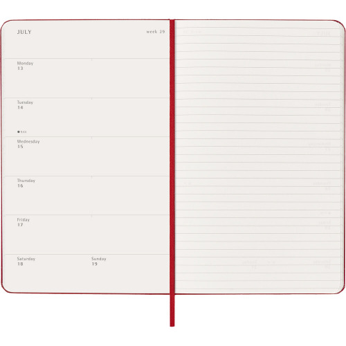 Kalendarz MOLESKINE Czerwony VM399-05/2026 (5)