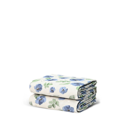 EDEN OBRUS WOSKOWANY, NIEBIESKI MIX Niebieski 5018601- 