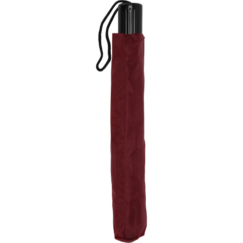 Parasol manualny Ø81 cm LILLE Bordowy 518802 