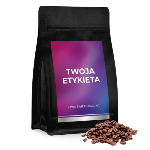 Kawa ziarnista 100% Arabica 200g Wielokolorowy TC-100ZiarnoKMW1 