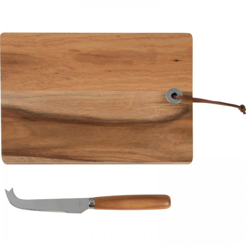 Deska do serów z nożem IGNAZIO Brązowy 8083601 (4)