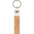 Korkowy brelok do kluczy Brązowy V1751-16  thumbnail