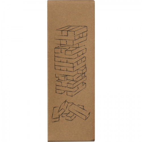 Gra typu jenga LEOPOLDO Brązowy 5074201 (3)