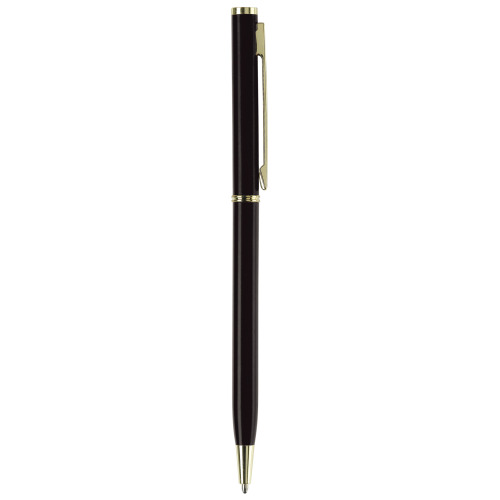 Metalowy długopis Slim Czarny LT87060-N0002 (4)