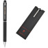 Długopis metalowy touch pen soft touch CLAUDIE Pierre Cardin Czarny B0102001IP303 (1) thumbnail