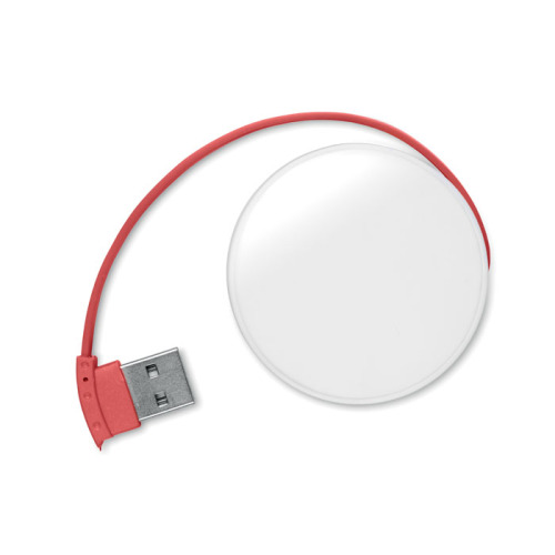 Rozdzielacz USB 4 porty czerwony MO8671-05 