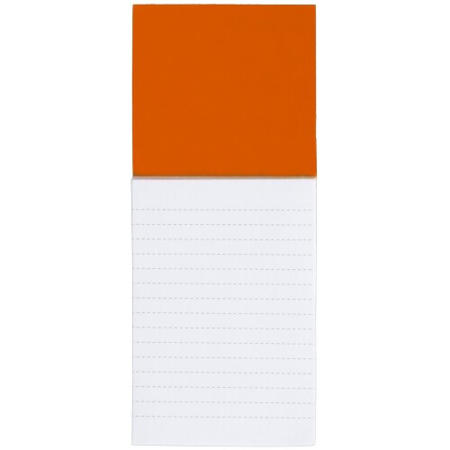 Notatnik (kartki w linie) z magnesem pomarańczowy V5924-07 