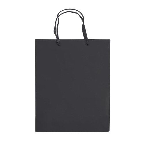 Papierowa torba średnia Czarny LT91512-N0002 (1)