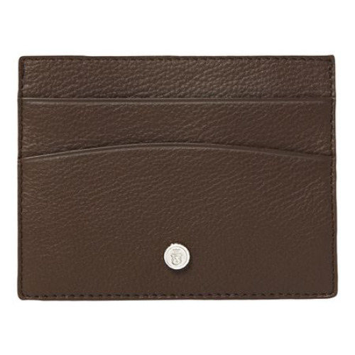 Etui na karty Button Brown Brązowy FLC326Y (1)