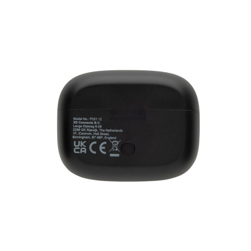 Douszne słuchawki bezprzewodowe z wyświetlaczem dotykowym Airtune ANC Czarny P331.1201 (2)