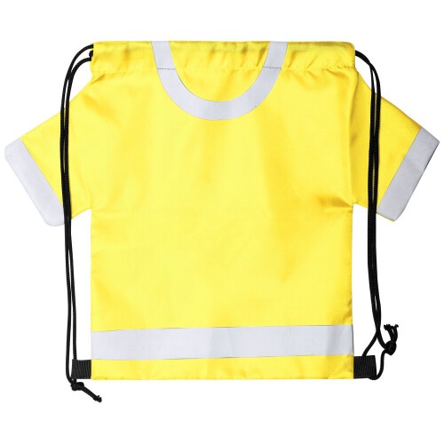 Worek ze sznurkiem "koszulka kibica" żółty V8174-08 