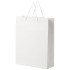 Ręcznie robiona torba z papieru integra z plastikowymi uchwytami – 31 x 12 x 41 cm Biały 1ZB01101 (3) thumbnail