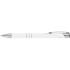 Długopis z aluminium z recyklingu półżelowy soft touch DUNMORE Biały 399106 (1) thumbnail