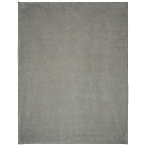 Koc z miękkiego polaru koralowego Bay Szary 11281001 (3)