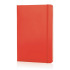 Notatnik A5 (kartki w linie) czerwony V2710-05  thumbnail