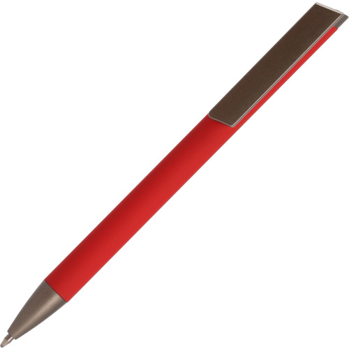 Długopis aluminiowy z dużym klipsem SOUTHAMPTON Czerwony 556005 (1)