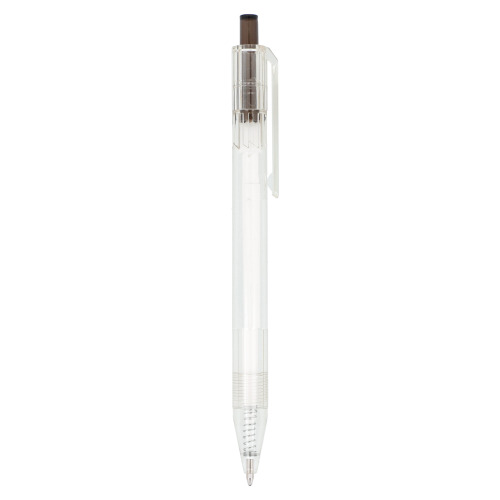 Długopis R-PET Transparentny / czarny LT80562-N0402 (4)