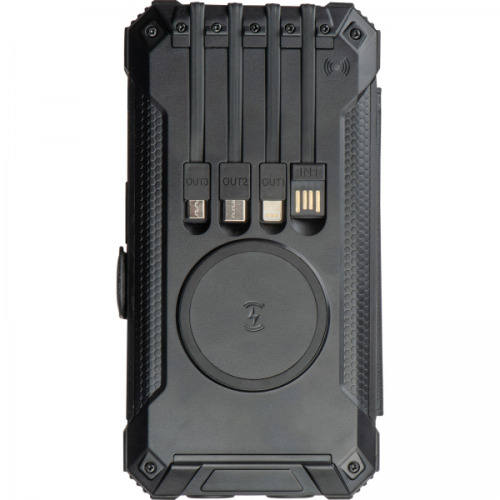 Power bank 20000 mAh solarny PETRA Czarny 3389903 (7)