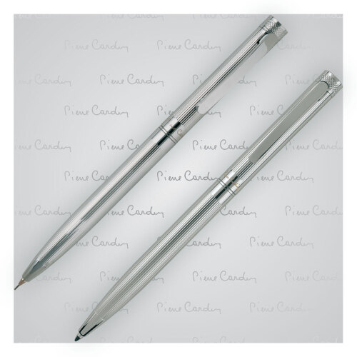 Zestaw piśmienny długopis i ołówek RENEE Pierre Cardin Szary B0400900IP307 
